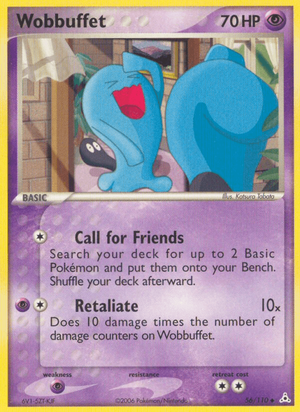 Wobbuffet Pokémon card