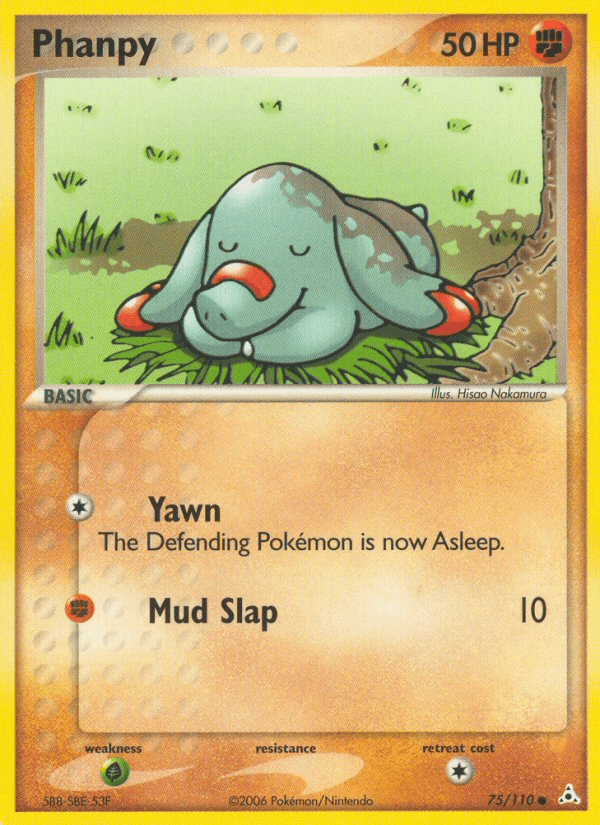 Phanpy Pokémon card