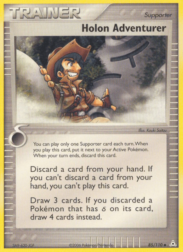 Holon Adventurer Pokémon card