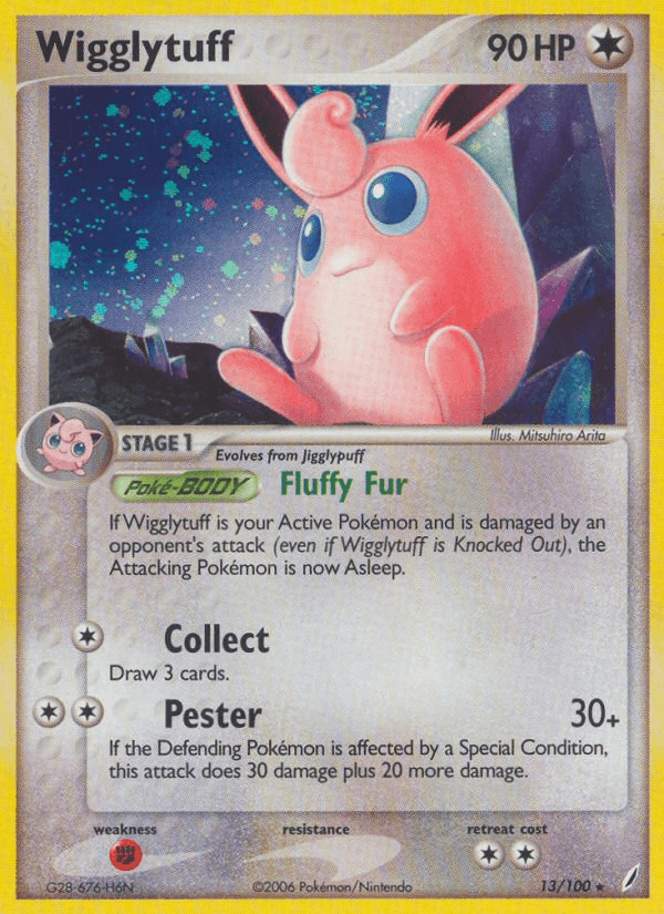 Wigglytuff Pokémon card