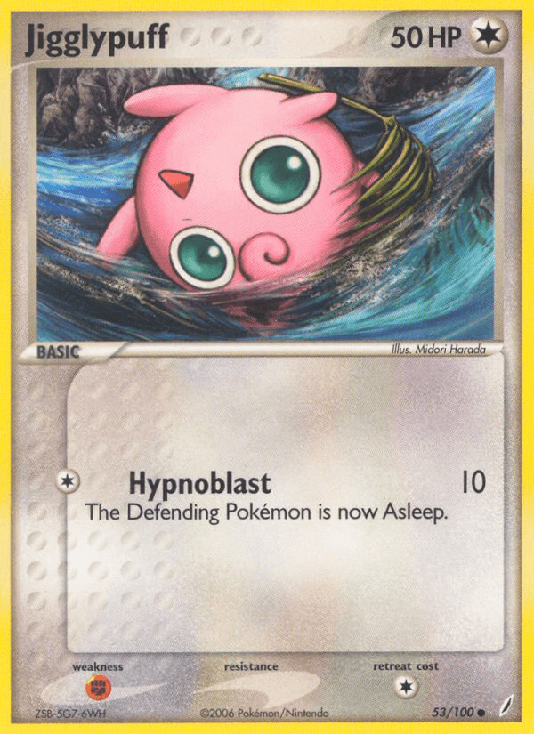 Jigglypuff Pokémon card
