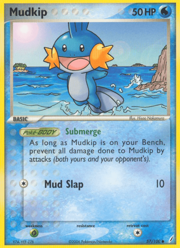 Mudkip Pokémon card