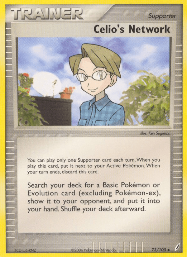Celio's Network Pokémon card