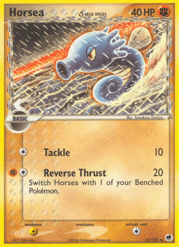 Horsea δ Pokémon card