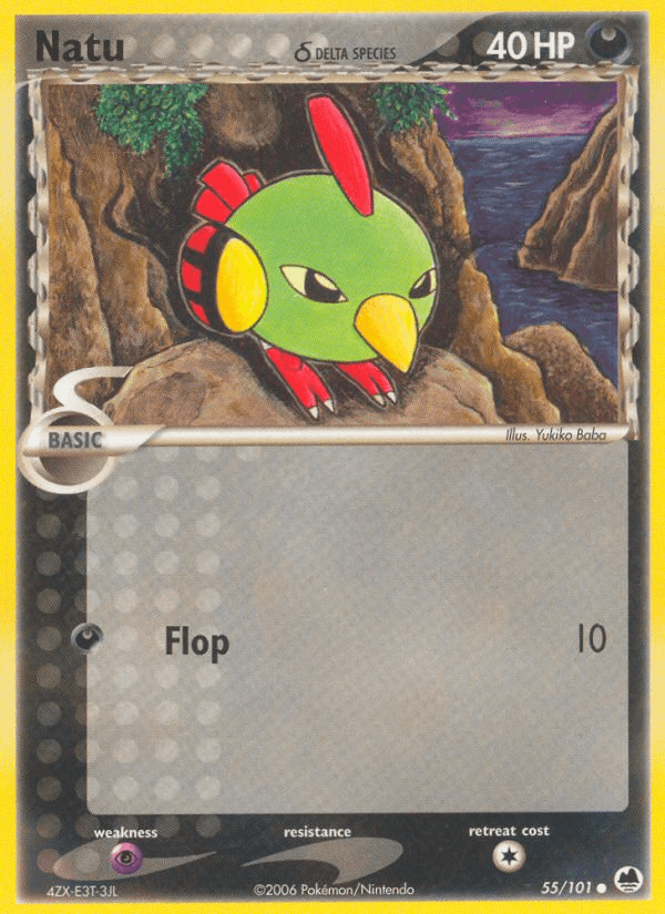 Natu δ Pokémon card