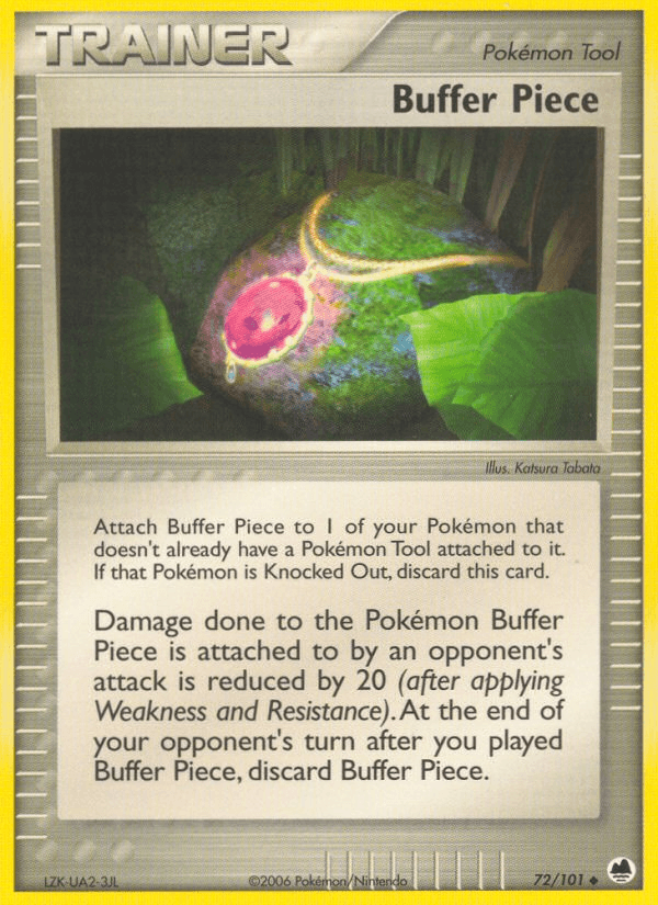 Buffer Piece Pokémon card