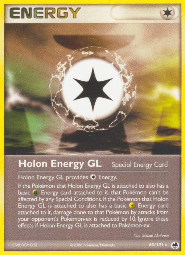 Holon Energy GL Pokémon card