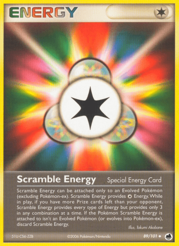 Scramble Energy Pokémon card