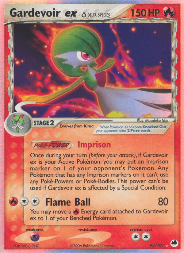 Gardevoir ex δ from Dragon Frontiers