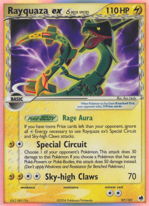 Rayquaza ex δ from Dragon Frontiers