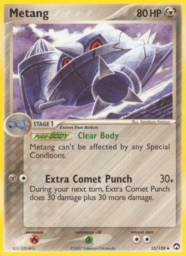 Metang Pokémon card