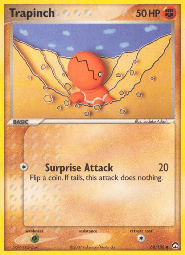 Trapinch Pokémon card