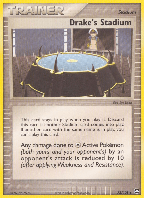 Drake's Stadium Pokémon card