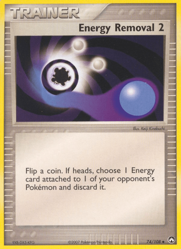 Energy Removal 2 Pokémon card