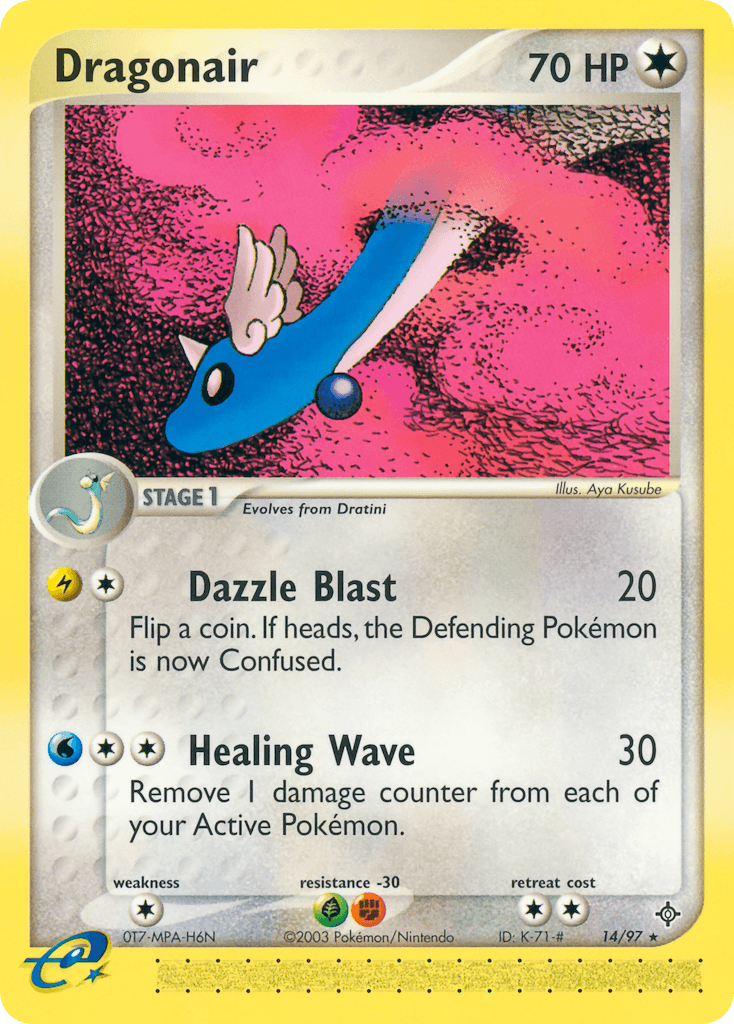 Dragonair Pokémon card