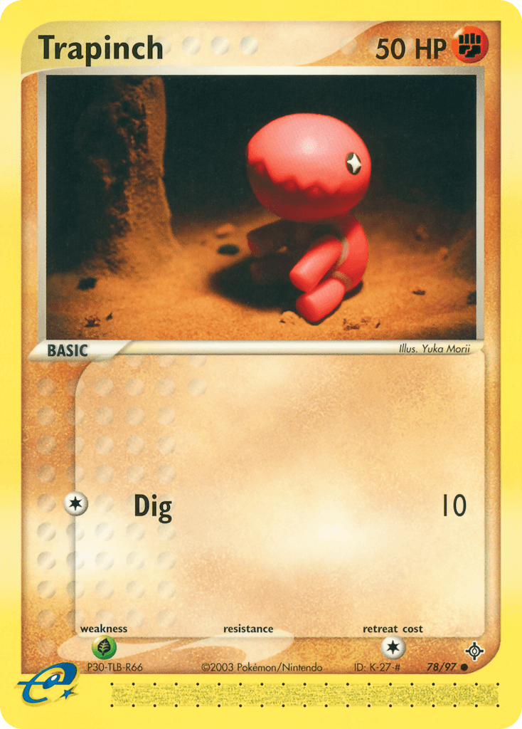 Trapinch Pokémon card