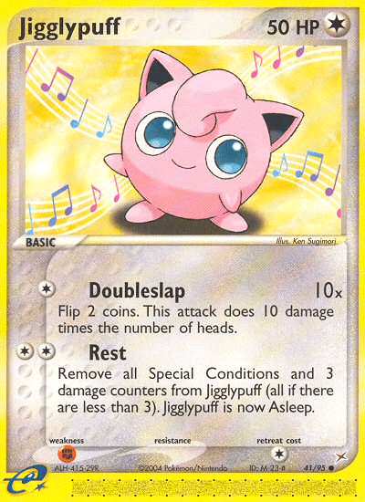 Jigglypuff Pokémon card