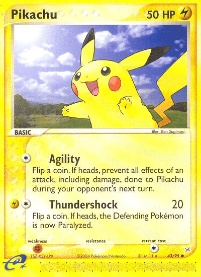 Pikachu from Team Magma vs Team Aqua