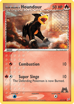 Team Magma's Houndour