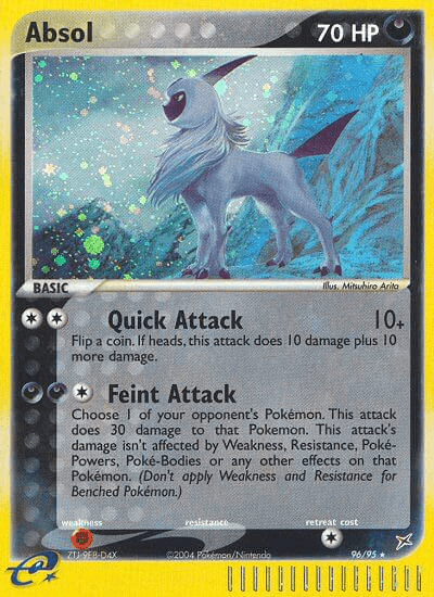 Absol Pokémon card