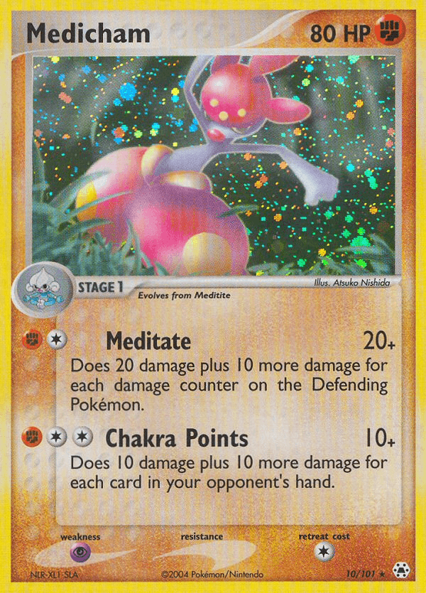 Medicham Pokémon card