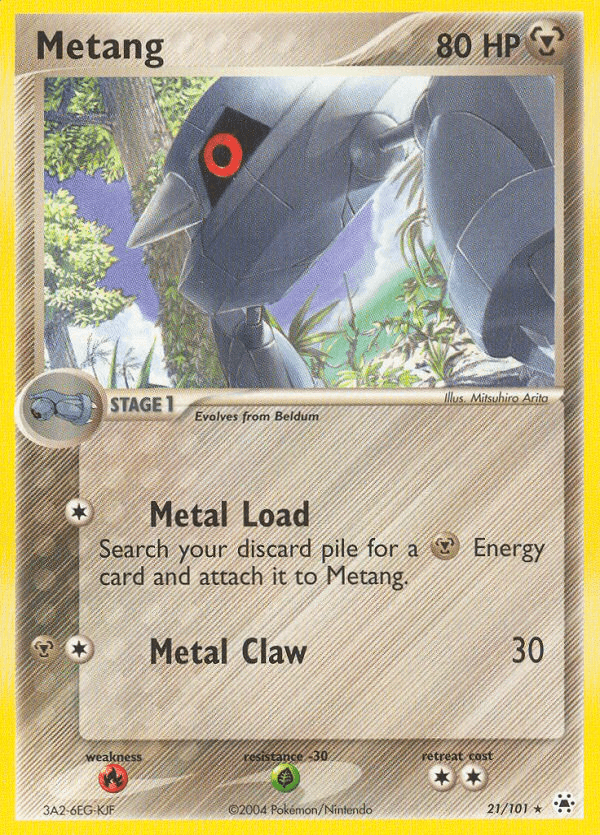 Metang Pokémon card