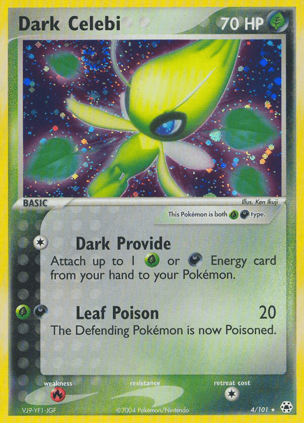 Dark Celebi from Hidden Legends