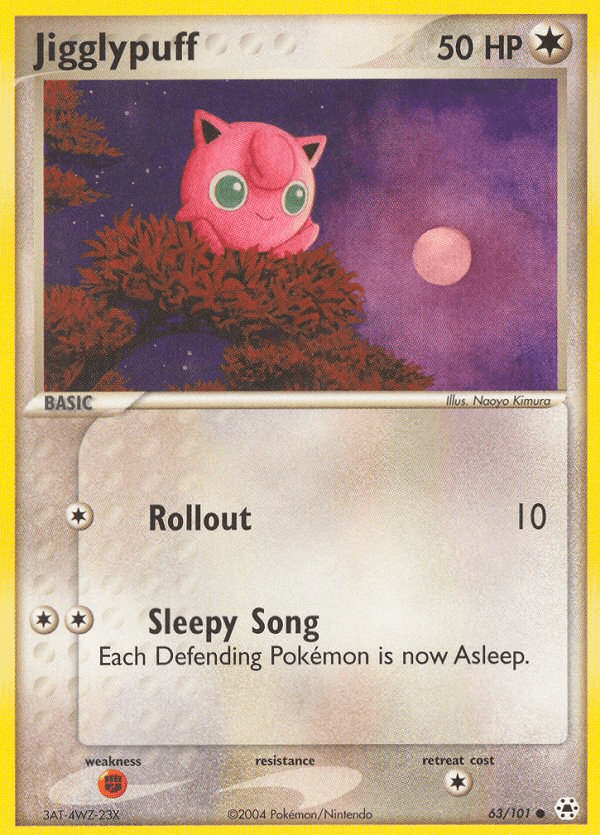 Jigglypuff Pokémon card