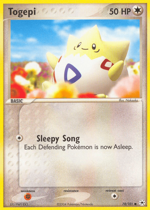 Togepi Pokémon card