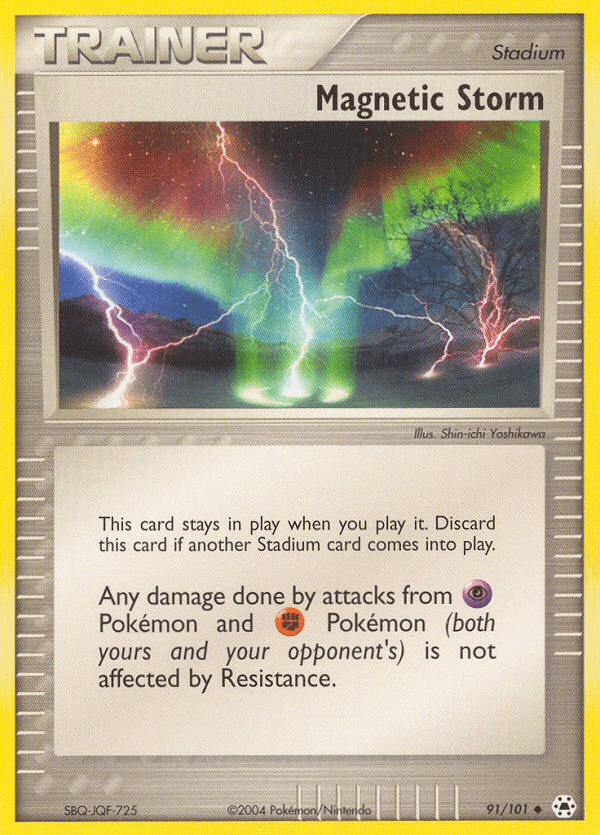 Magnetic Storm Pokémon card