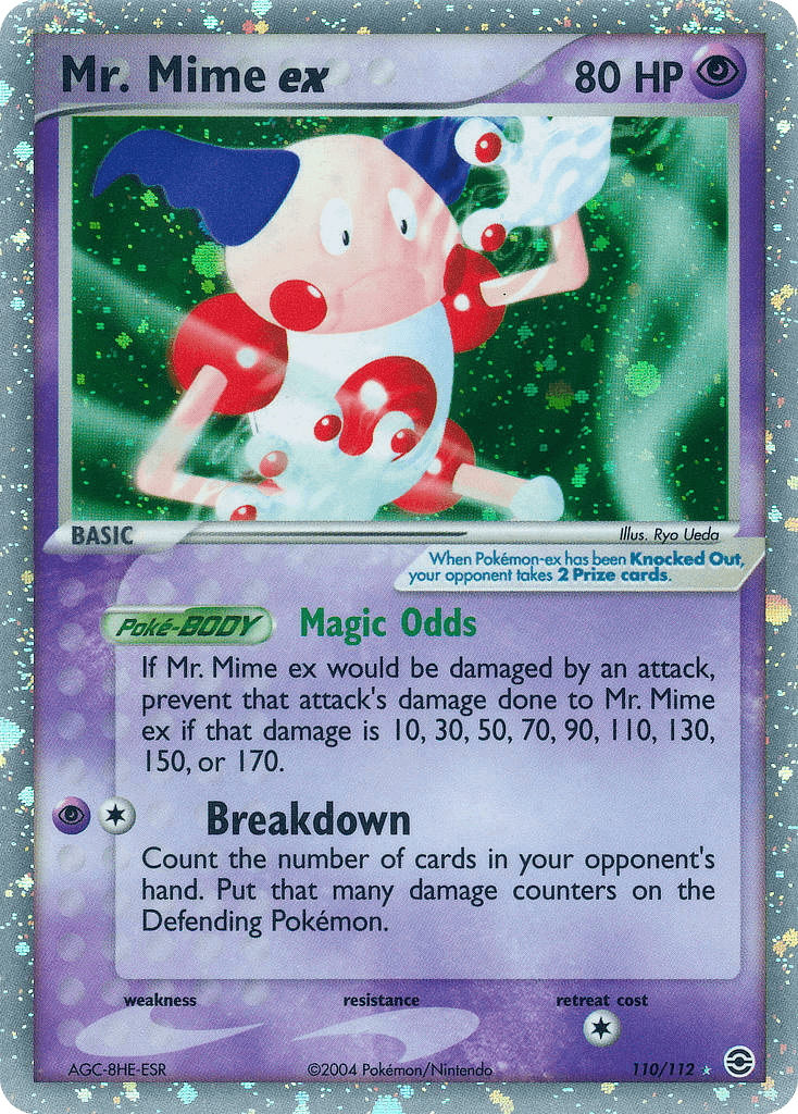 Mr. Mime ex Pokémon card