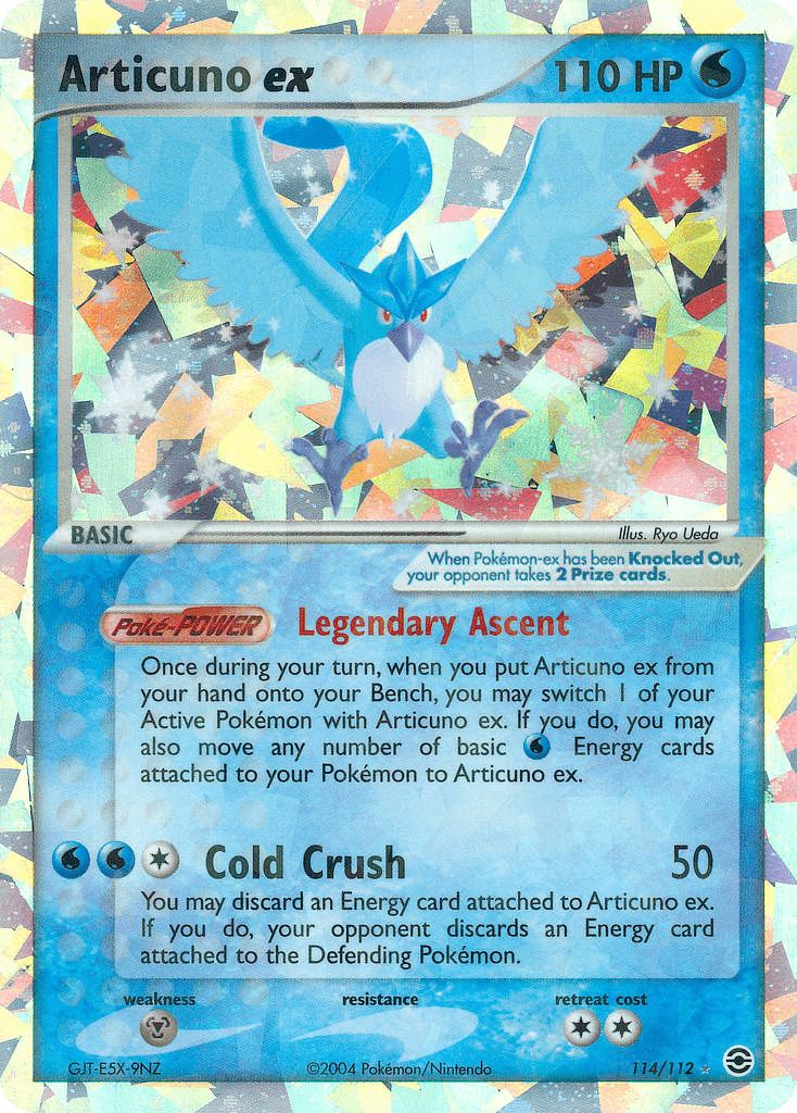Articuno ex — Rare Secret