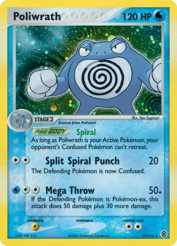 Poliwrath Pokémon card
