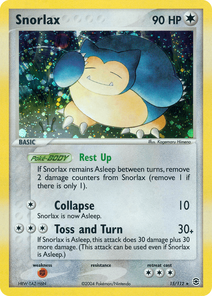 Snorlax from FireRed & LeafGreen