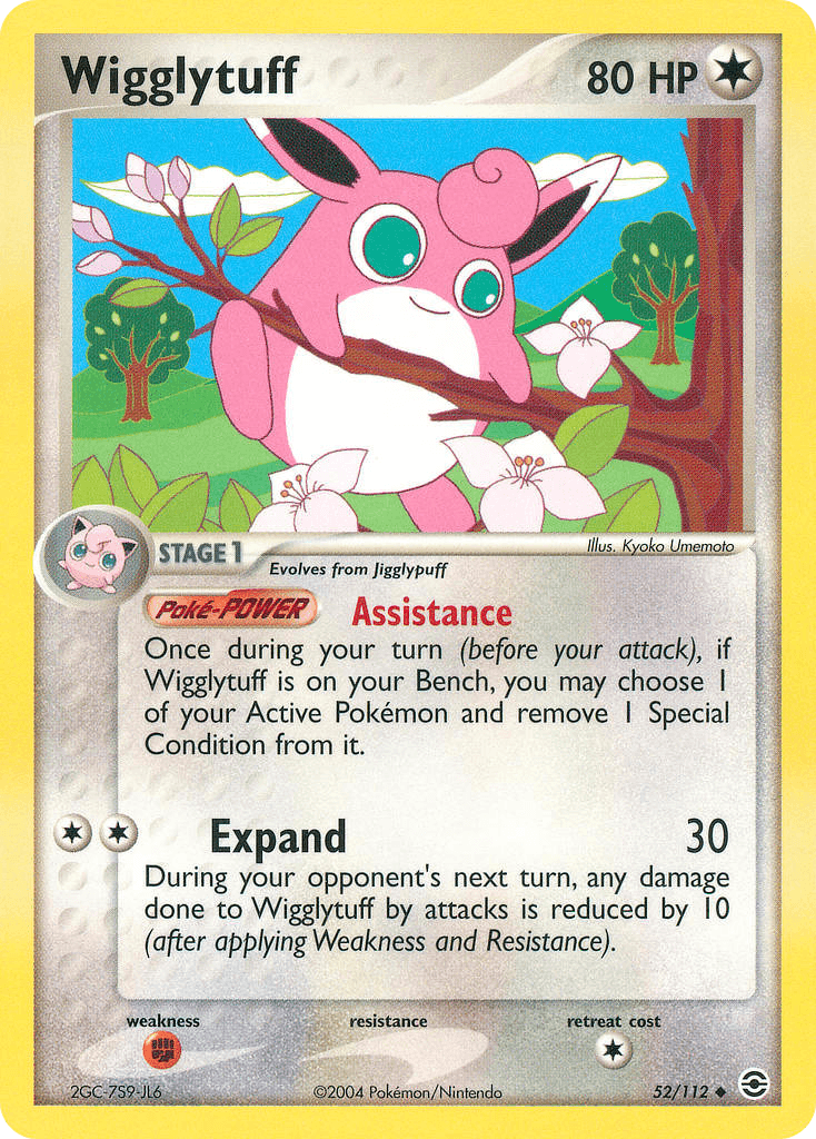 Wigglytuff Pokémon card
