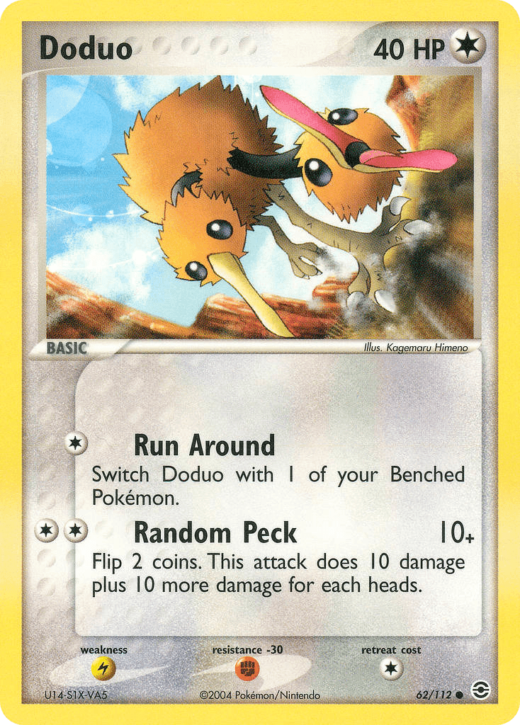 Doduo Pokémon card