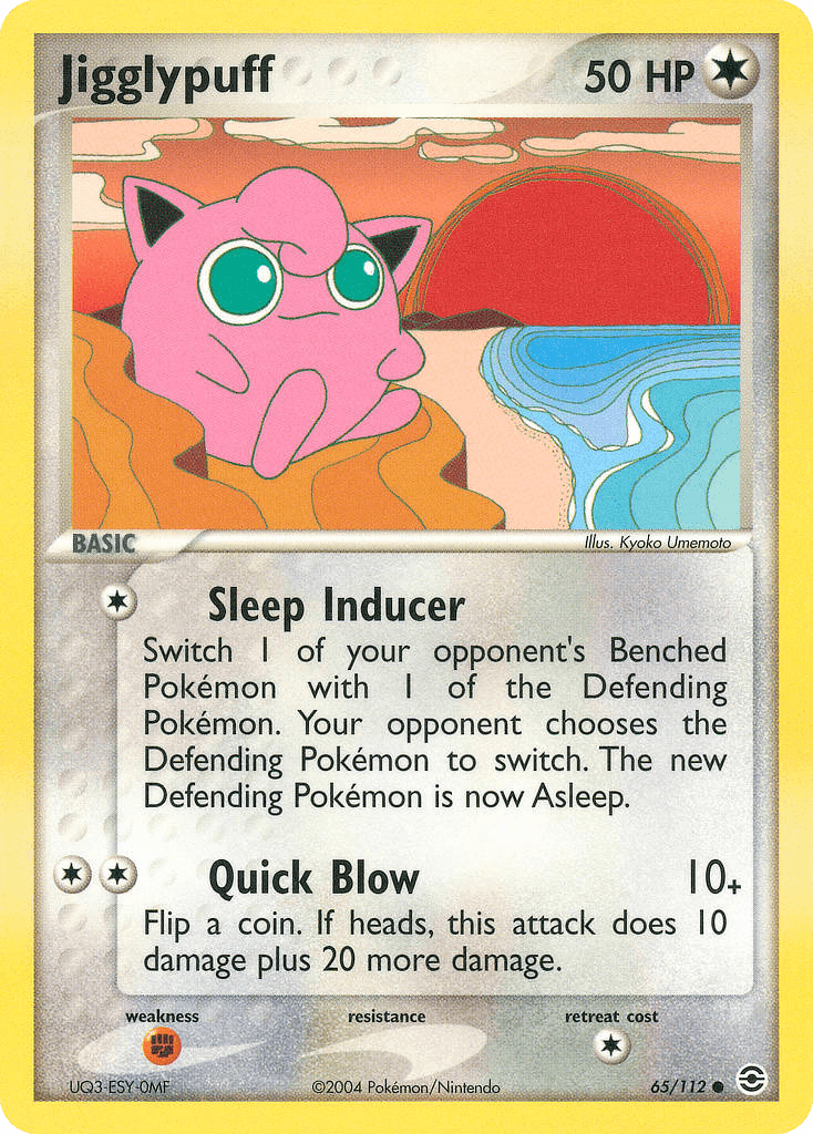 Jigglypuff Pokémon card