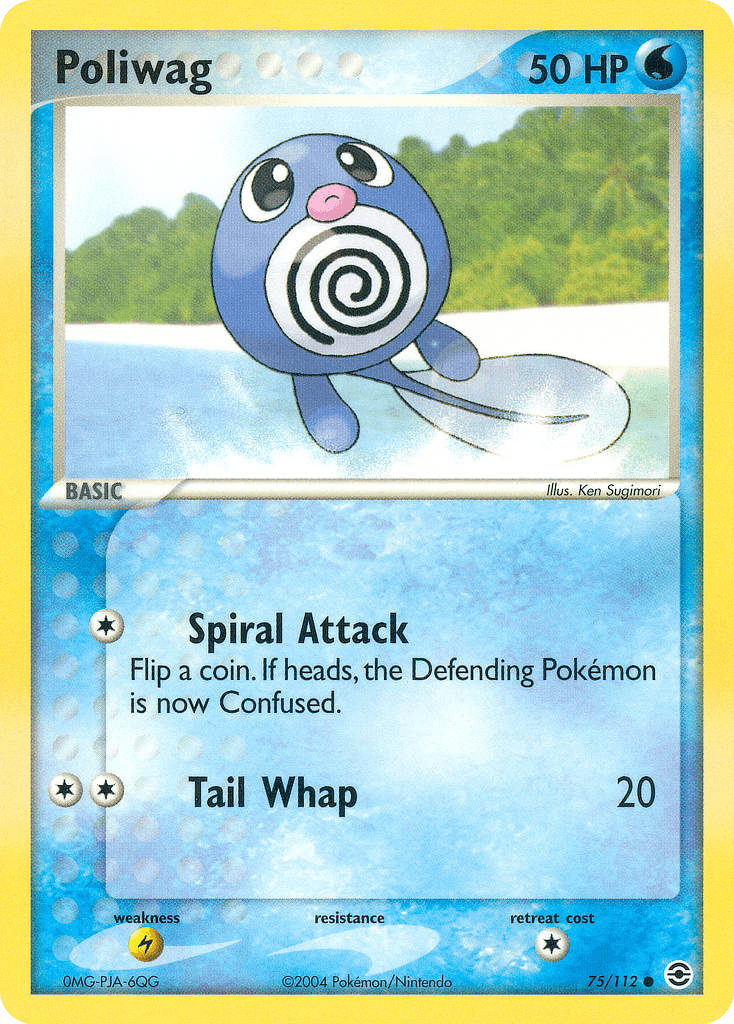 Poliwag Pokémon card