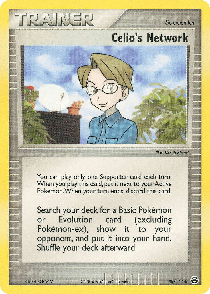 Celio's Network Pokémon card