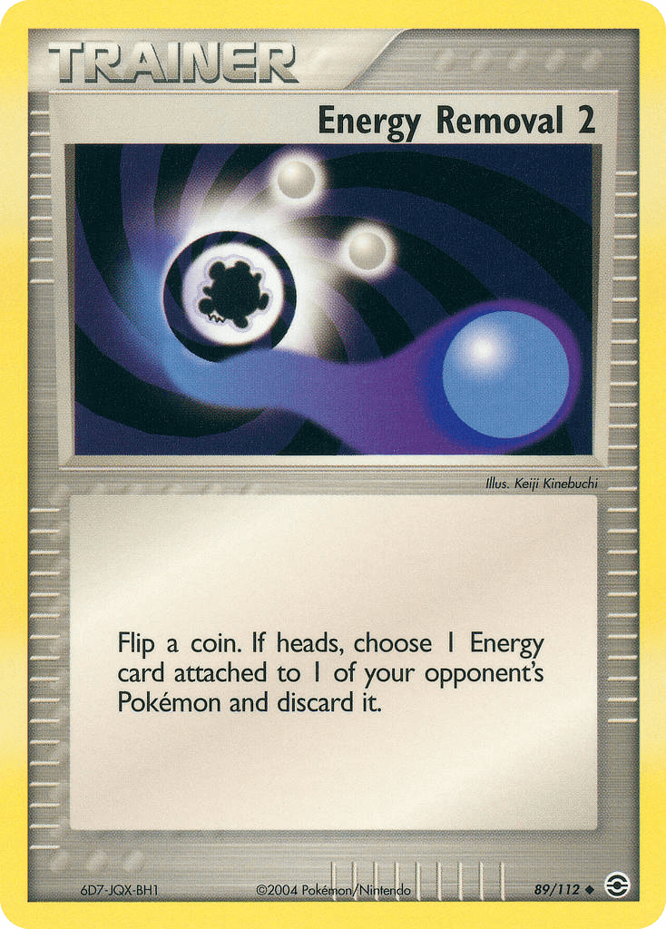 Energy Removal 2 Pokémon card