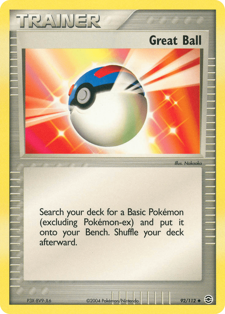 Great Ball Pokémon card