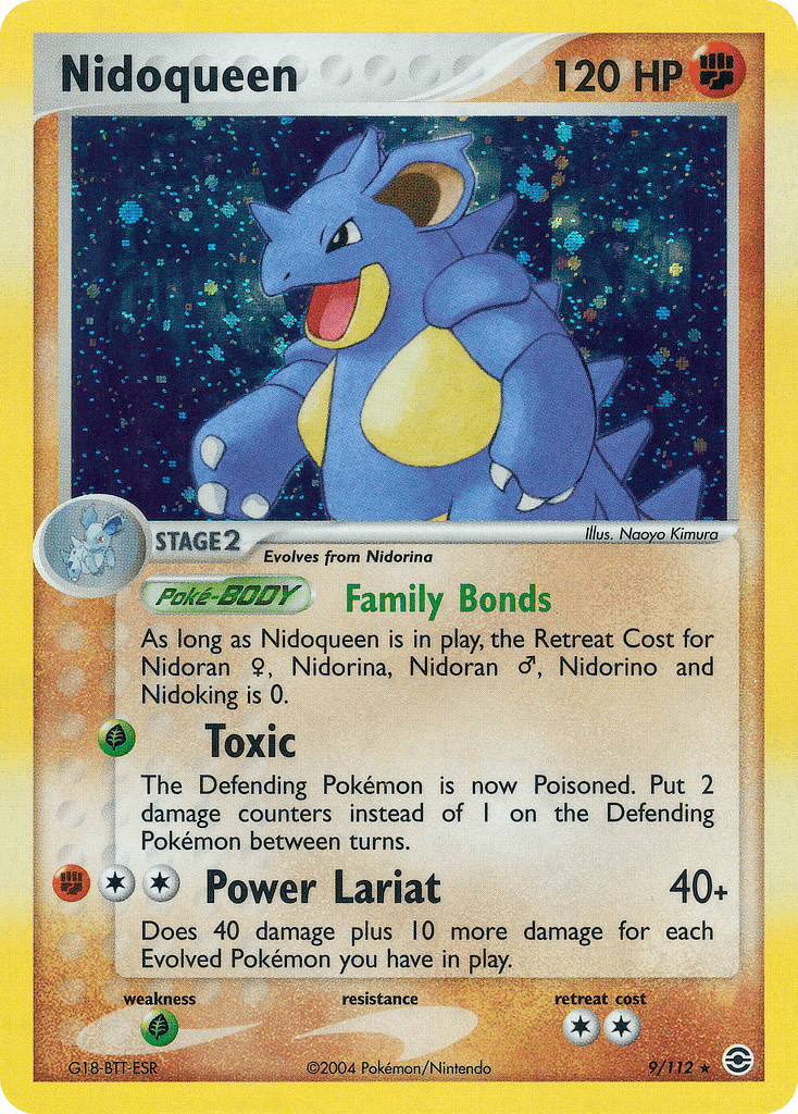Nidoqueen Pokémon card