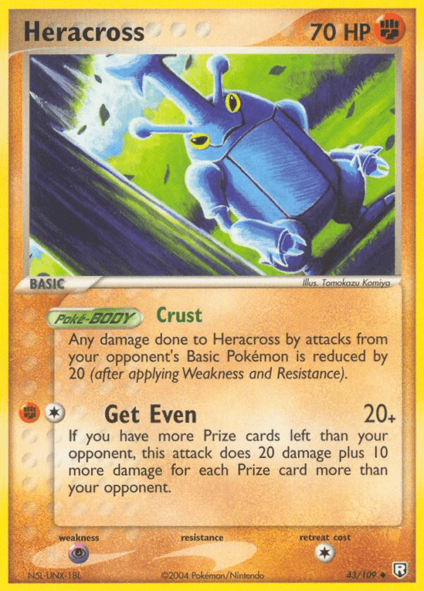 Heracross Pokémon card