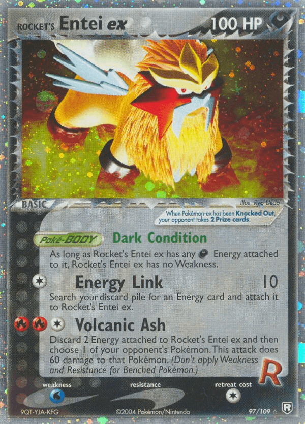 Rocket's Entei ex — Gen 2