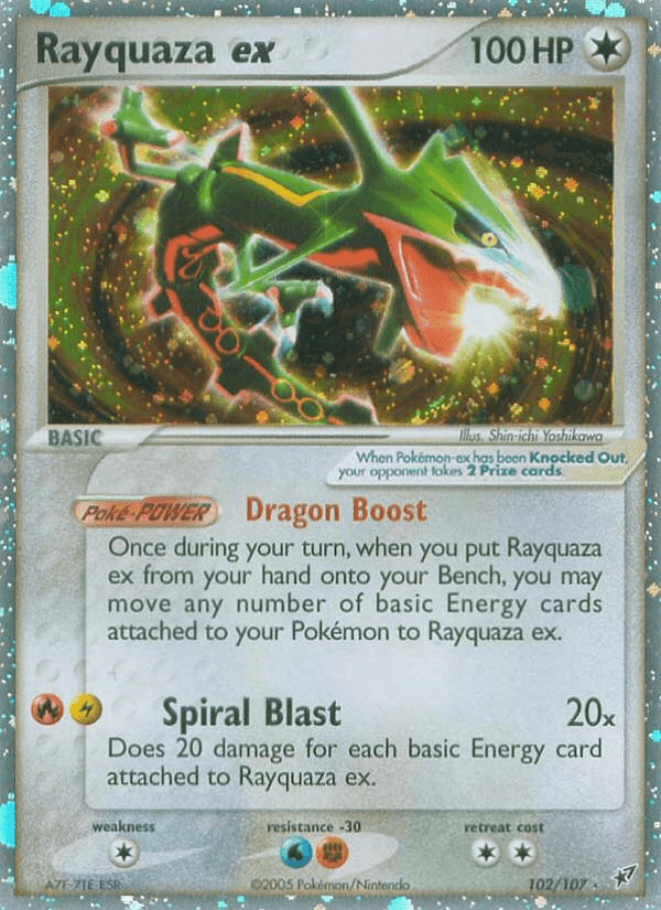 Rayquaza ex from Deoxys