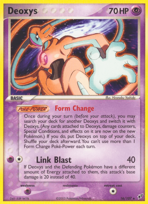Deoxys from Deoxys