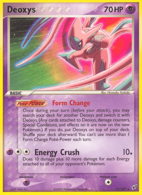 Deoxys from Deoxys