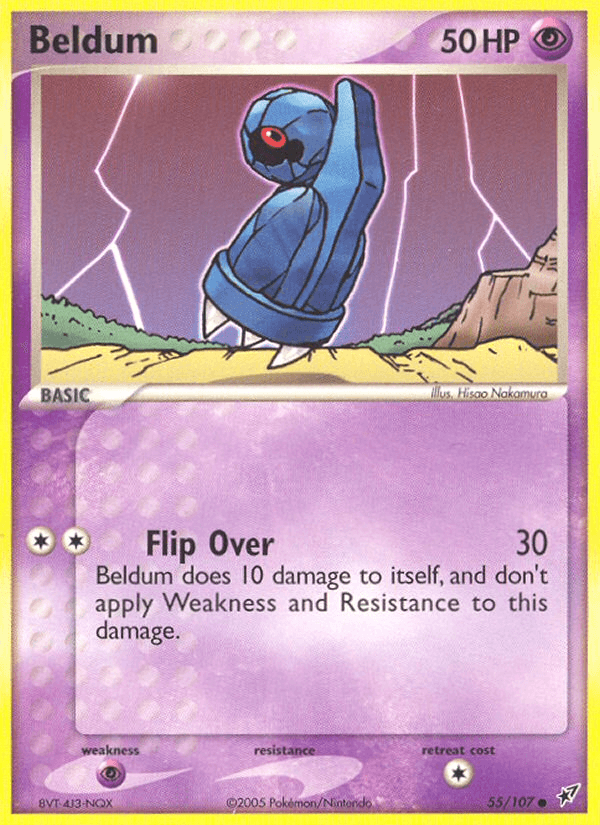 Beldum Pokémon card