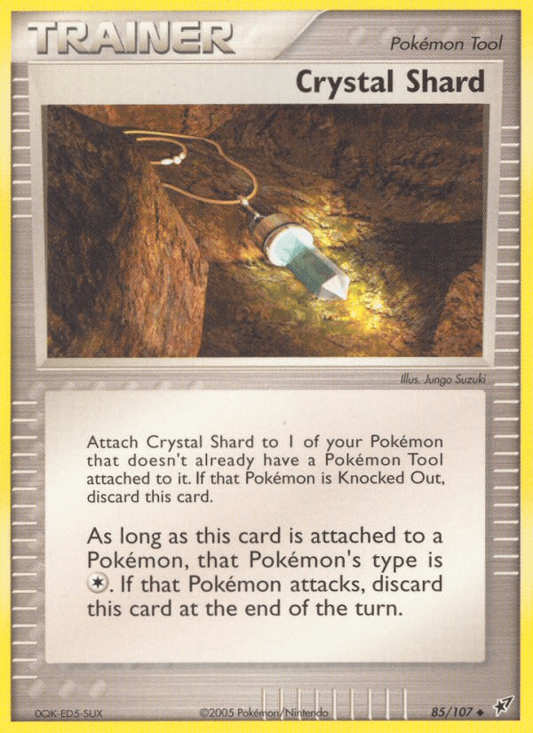 Crystal Shard Pokémon card