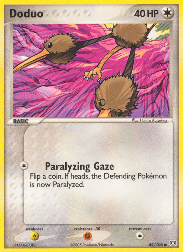 Doduo Pokémon card